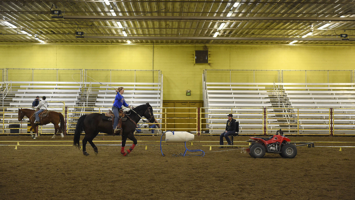 Roping Clinic at CSI